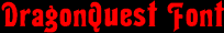 Click here to download the Thalia (DragonQuest) font!