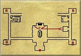 Map of Harmondale Castle Stage 1