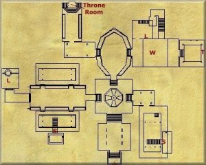 Map of Castle Lambent