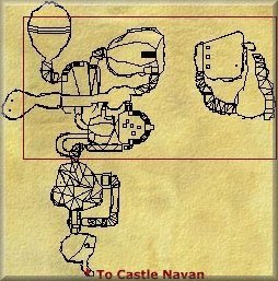 Map of the Tularean Caves