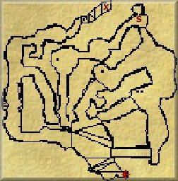 Map of the White Dliff Caves
