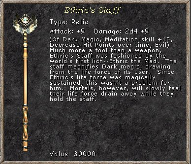 Ethric's Staff