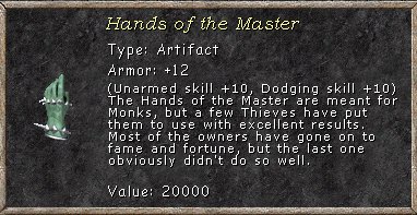 Hands of the Master