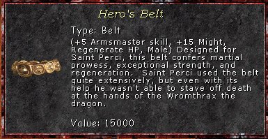Hero's Belts