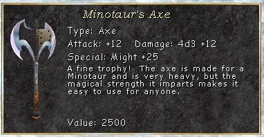 Minotaur's Axe