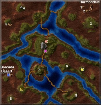 Map of Barrow Downs