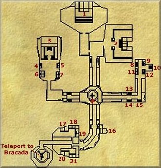 Map of Celeste