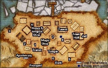 Frosgard City Map