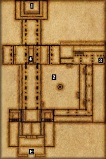 Lindisfarne Monastery Map