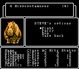 Wizardry II Monsters