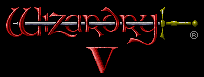 Wizardry V: Heart of Maelstrom Logo