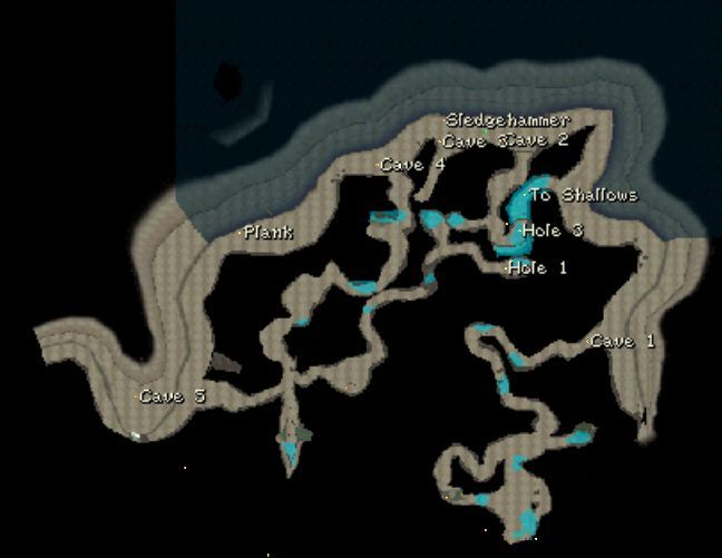 How many loot crates spawn within the cave and where are their locations. 